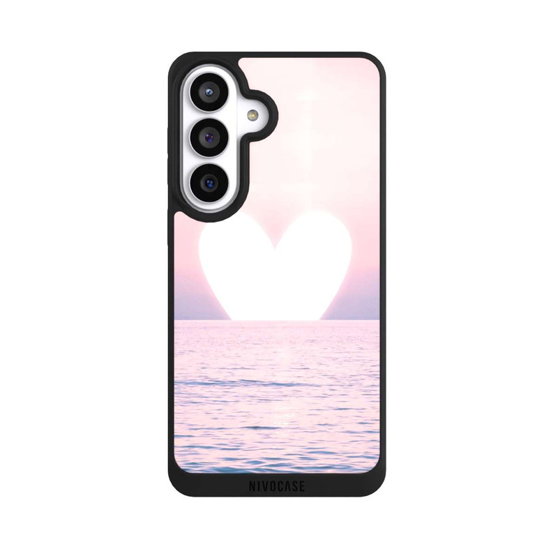 Galaxy S26+ NIVOpure Heart Sunset