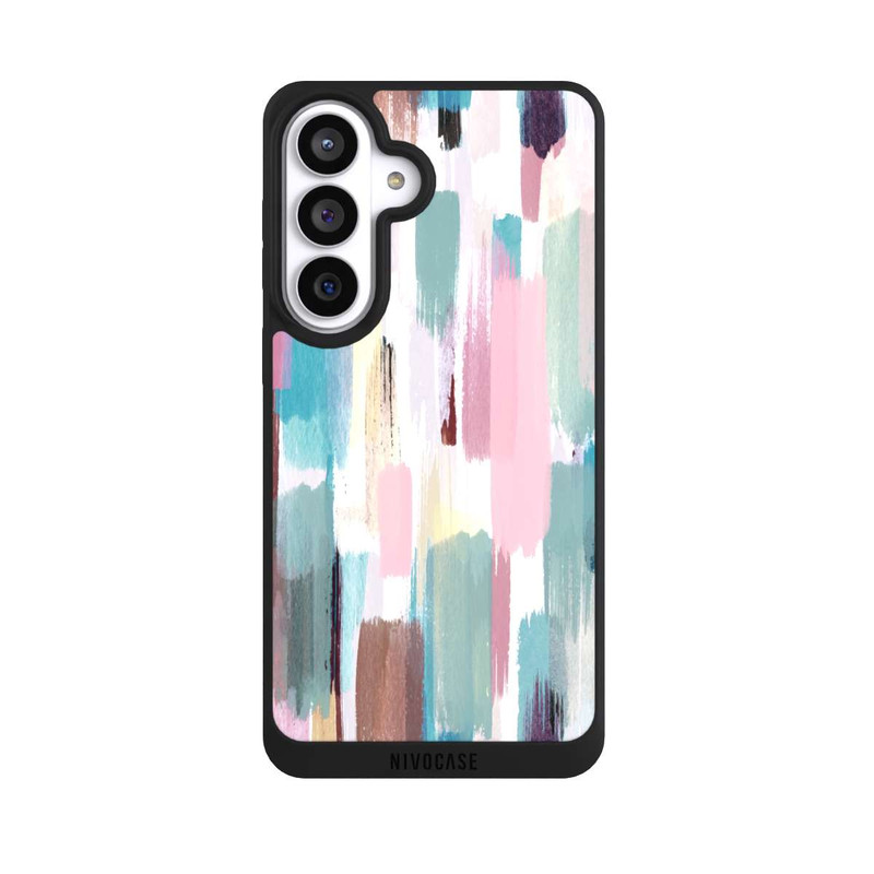 Galaxy S26+ NIVOpure Abstrakte Pinselstriche in Pastelltönen