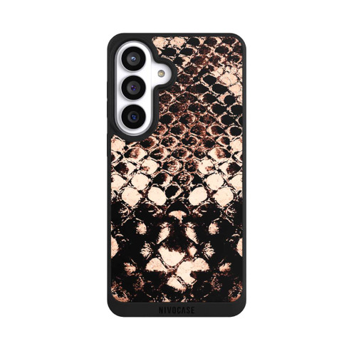 Samsung Galaxy S26+ NIVOpure Rose gold snake print