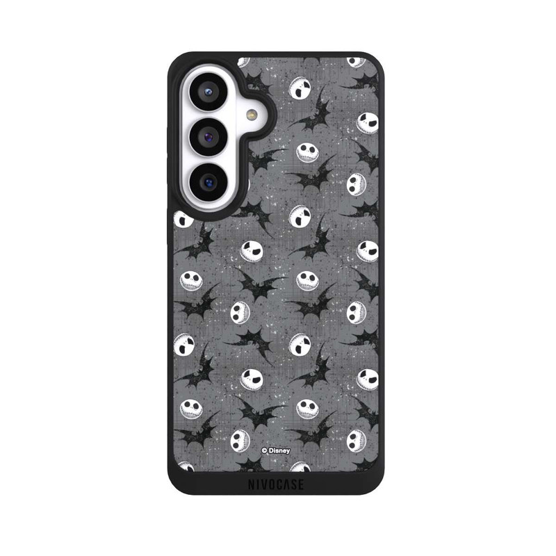 Galaxy S26+ NIVOpure Jack Grey Pattern Tim Burtons Nightmare before Christmas