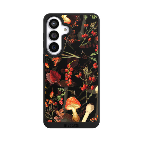 Samsung Galaxy S26+ NIVOpure Mushroom Pattern Black