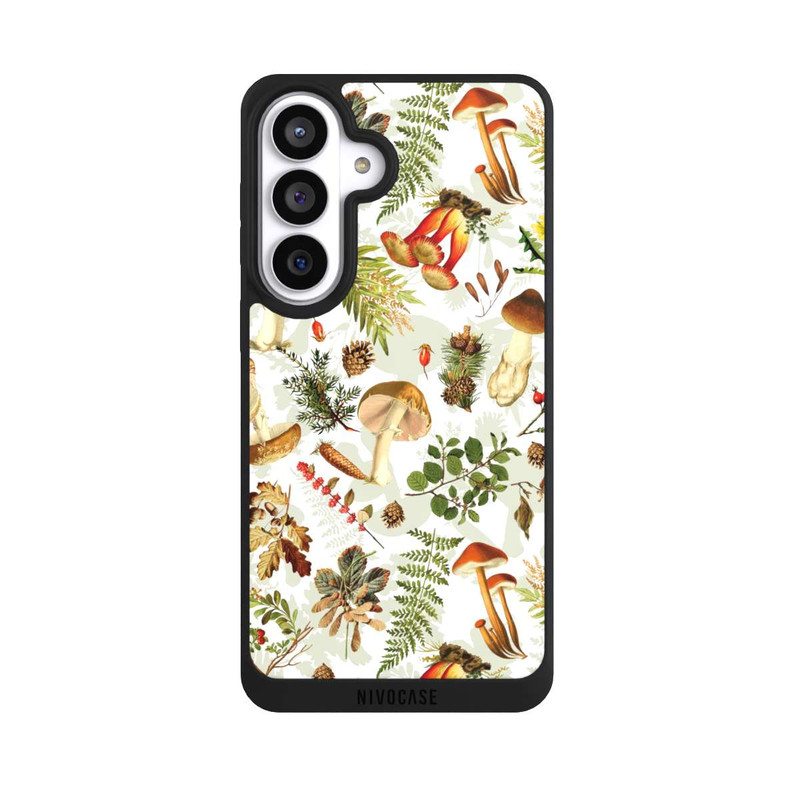 Galaxy S26+ NIVOpure Pilzmuster Weiß