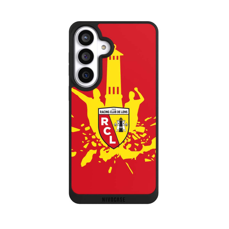 Galaxy S26+ NIVOpure Tour RCL jaune sur rouge