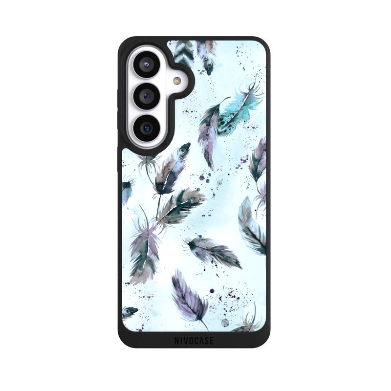 Galaxy S26+ NIVOpure Plumes Magiques Bleu Doux