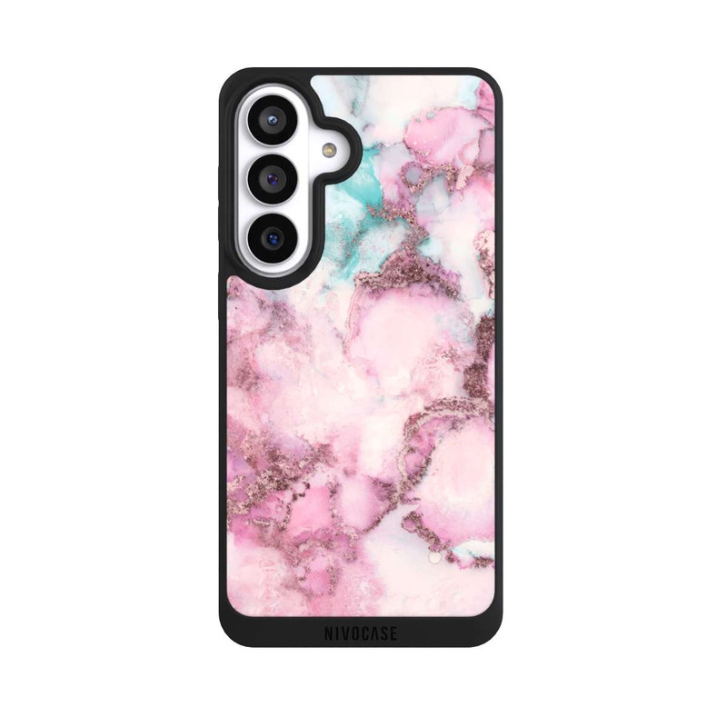 Galaxy S26+ NIVOpure Encre tourbillonnante rose