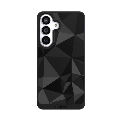Samsung Galaxy S26+ NIVOpure Polygonmuster schwarz