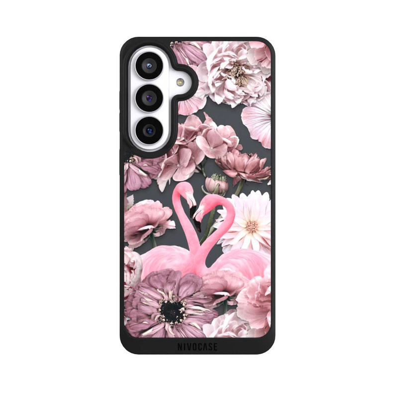 Galaxy S26+ NIVOpure Flamingos in Blumen Muster