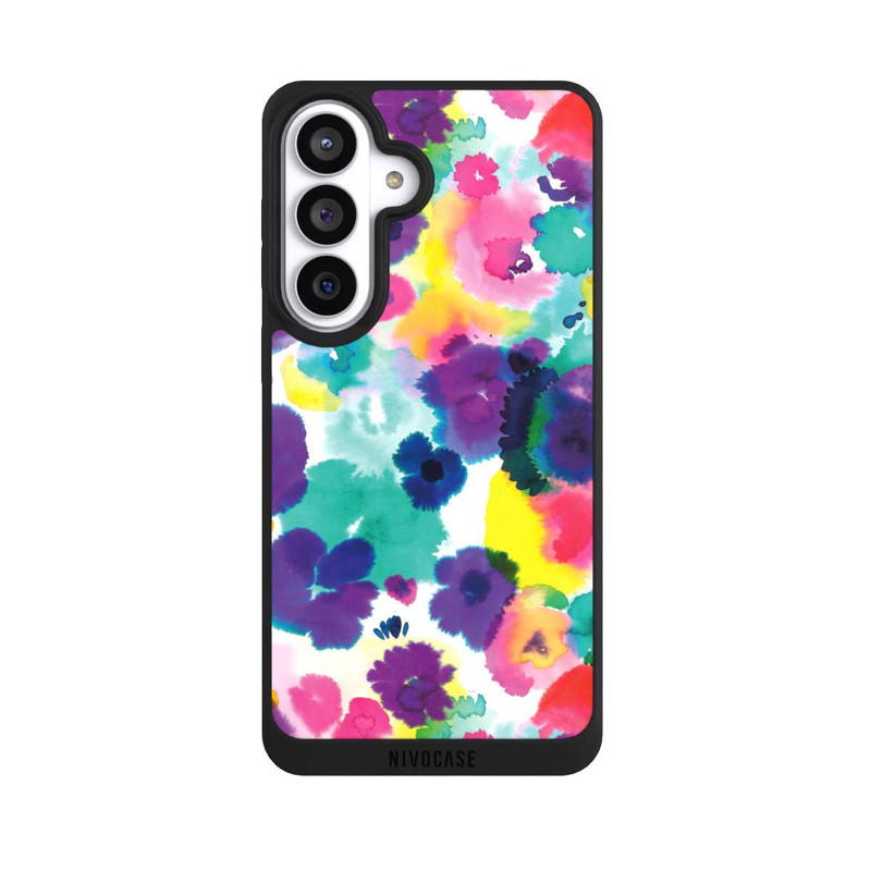 Galaxy S26+ NIVOpure Fleurs aquarelles abstraites