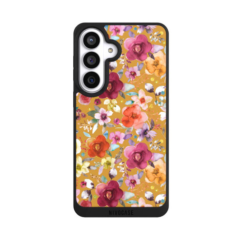 Samsung Galaxy S26+ NIVOpure Spring Floral Bouquets Mustard