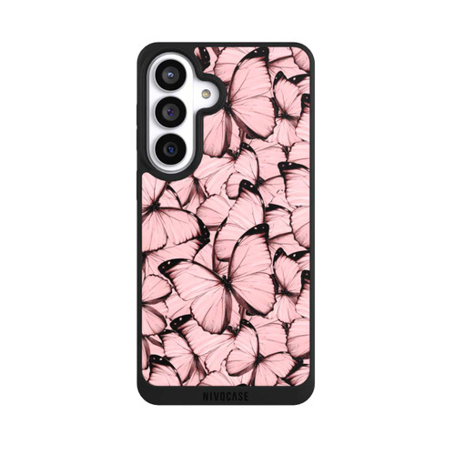 Samsung Galaxy S26+ NIVOpure Pink Butterfly Pattern