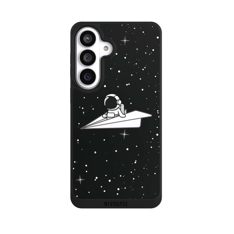 Galaxy S26+ NIVOpure Astronaut Paper Plane Comic