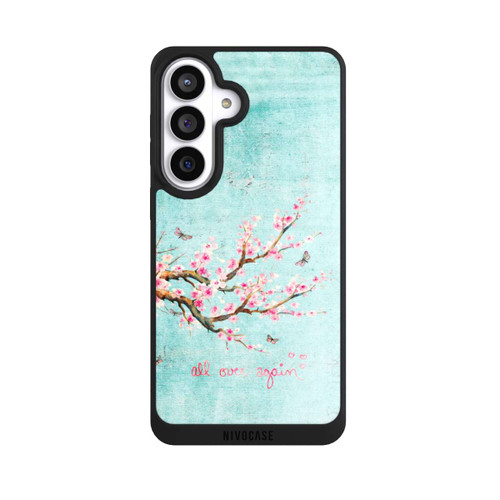 Samsung Galaxy S26+ NIVOpure Kirschblütenbaummuster Blau