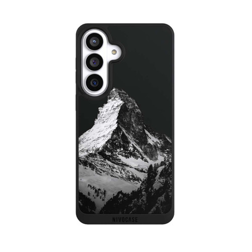 Samsung Galaxy S26+ NIVOpure Snow Capped Mountains Grayscale