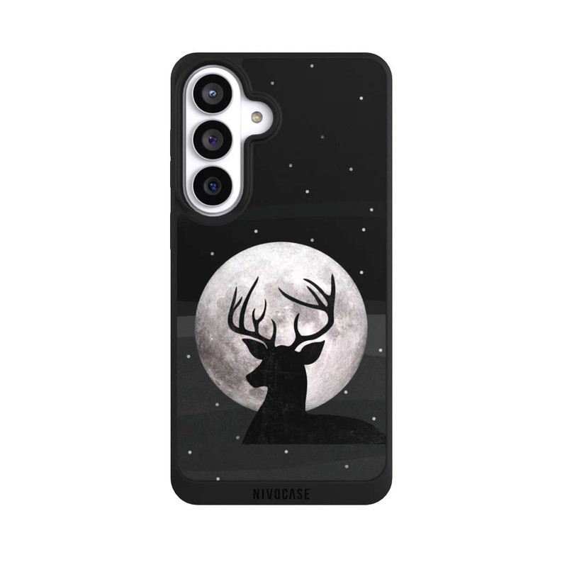 Galaxy S26+ NIVOpure Deer & Moon Silver