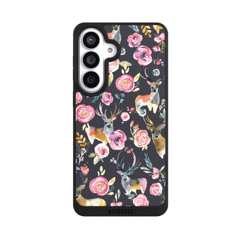 Samsung Galaxy S26+ NIVOpure Deers and flowers Anthracite