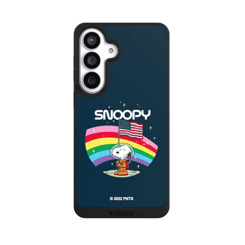 Samsung Galaxy S26+ NIVOpure Snoopy Weltraumreisender Regenbogen