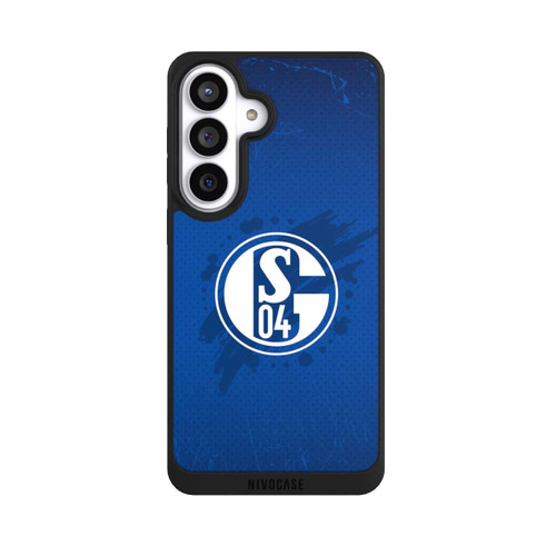 Samsung Galaxy S26+ NIVOpure Schalke 04 Farbe Fleck Blau