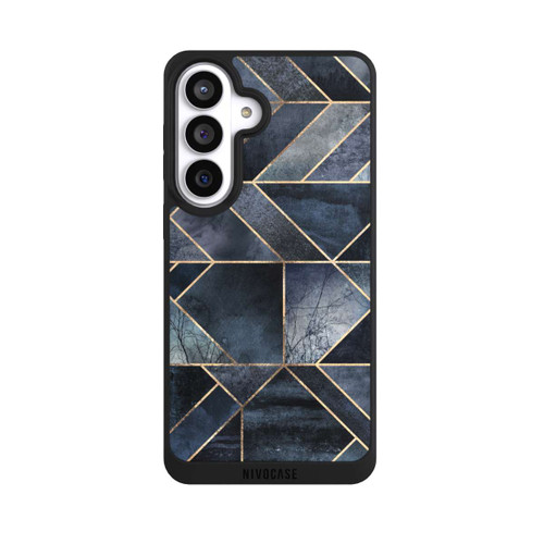 Samsung Galaxy S26+ NIVOpure Abstraktes Natur-Dunkelblau