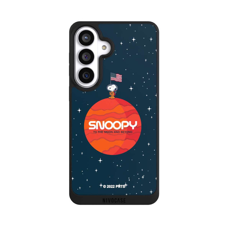 Galaxy S26+ NIVOpure Snoopy Weltraumreisender Orange