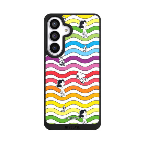 Samsung Galaxy S26+ NIVOpure Snoopy Pattern Rainbow