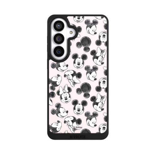 Samsung Galaxy S26+ NIVOpure Minnie &amp; Mickey Many Faces Pink