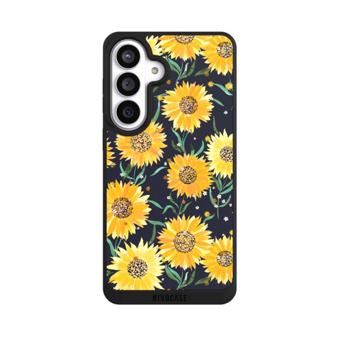 Samsung Galaxy S26+ NIVOpure Sonnenblumen schwarz