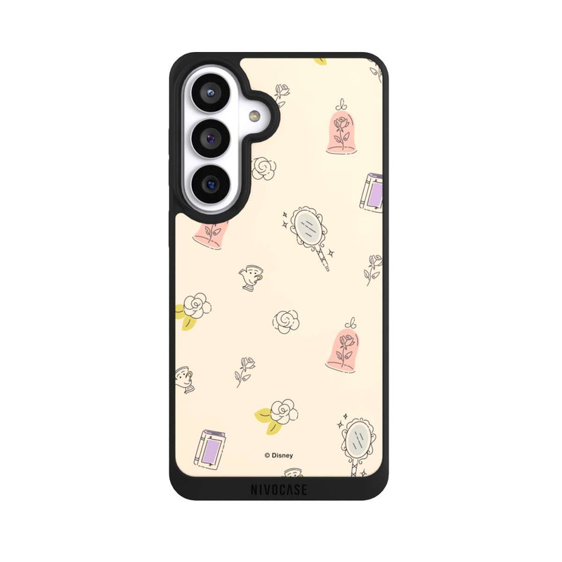 Galaxy S26+ NIVOpure Princess Accessoires Pattern Beige Disney Princess 