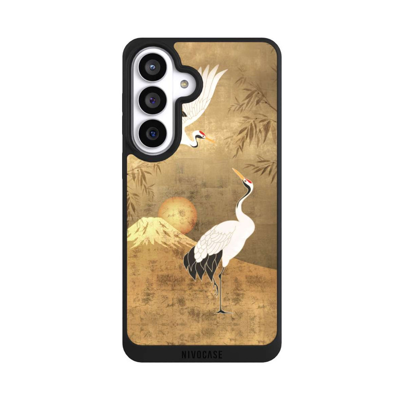 Galaxy S26+ NIVOpure Kraniche Gold Japan 1