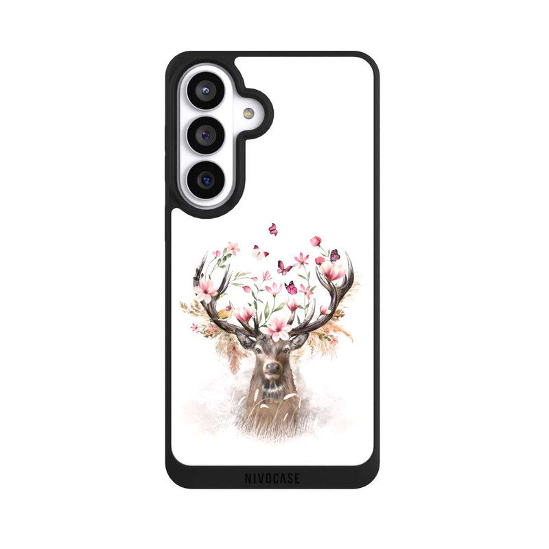 Galaxy S26+ NIVOpure Hirsch Blumen Geweih