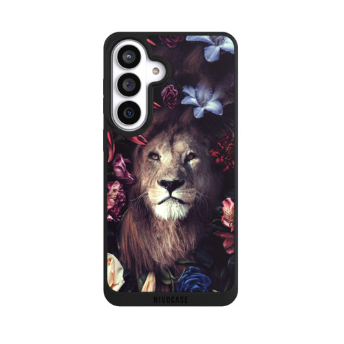 Samsung Galaxy S26+ NIVOpure Löwe Blumenrahmen