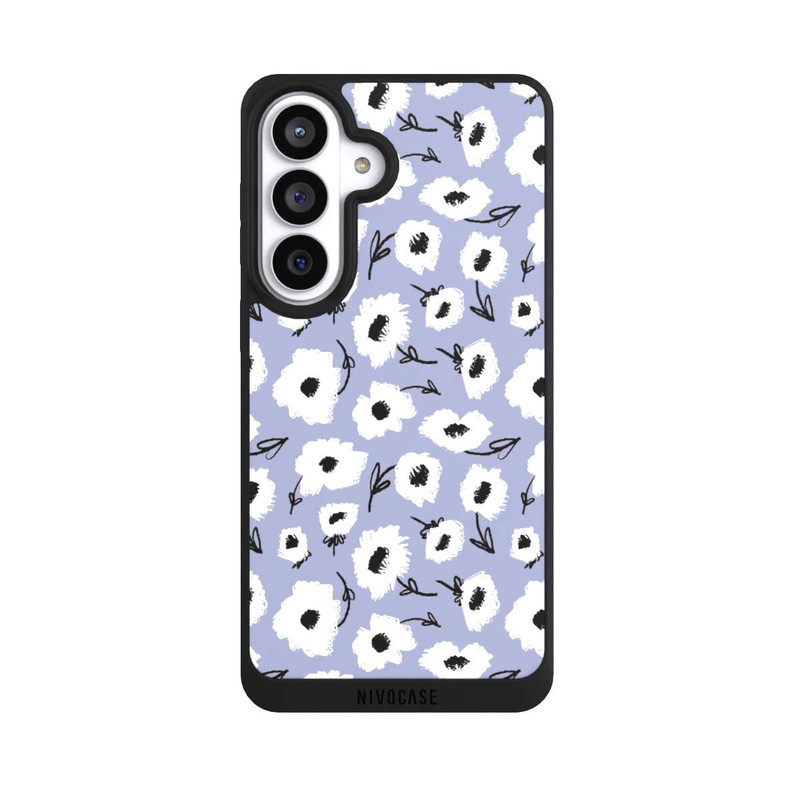 Galaxy S26+ NIVOpure Pattern Fleurs Lilas