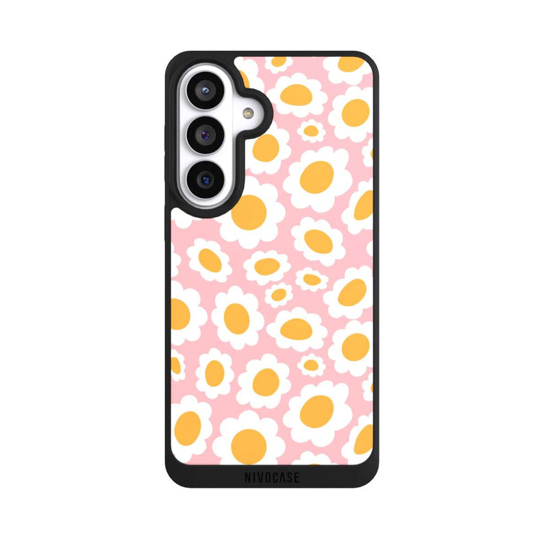 Galaxy S26+ NIVOpure Vintage Daisies Pink