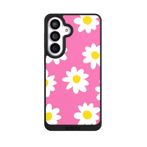 Samsung Galaxy S26+ NIVOpure Daisy Pink Pattern