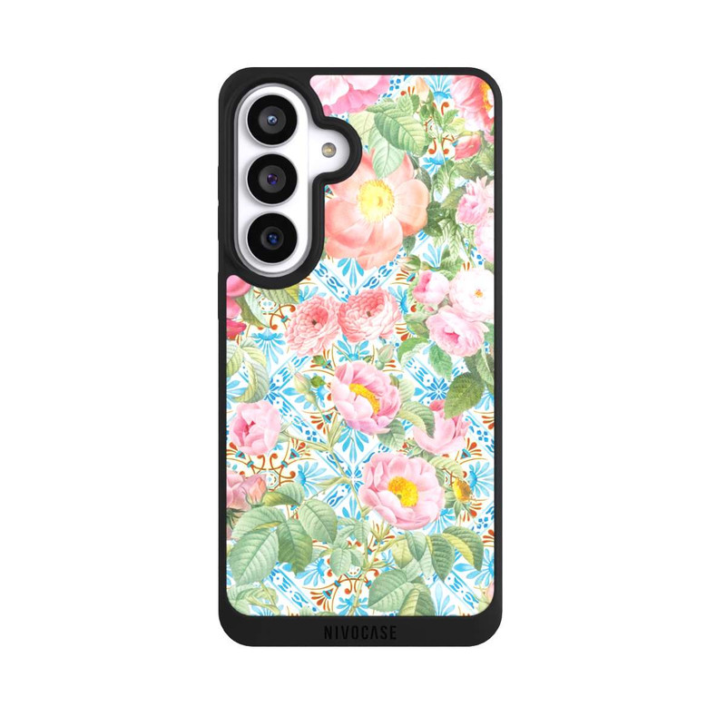 Galaxy S26+ NIVOpure Greek peonies pattern