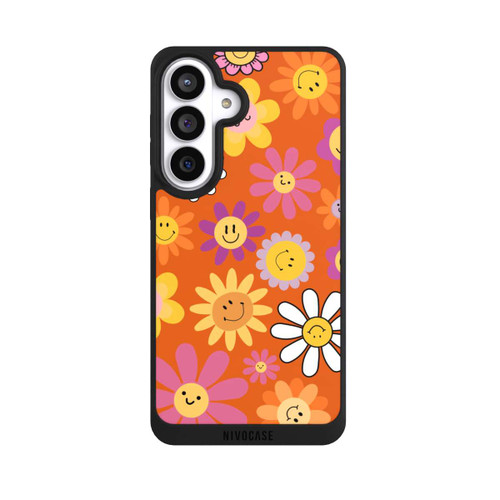 Samsung Galaxy S26+ NIVOpure Smiles Orange Flowers