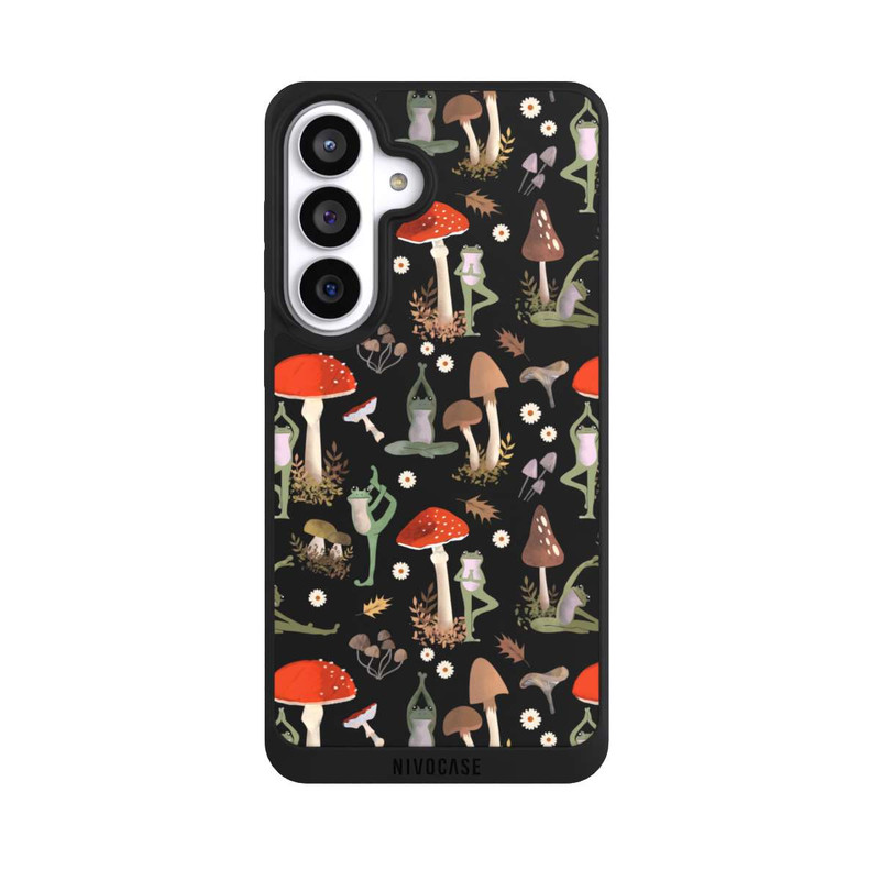 Galaxy S26+ NIVOpure Yoga-Frösche mit Pilzen