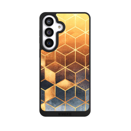 Samsung Galaxy S26+ NIVOpure Würfel goldener Farbverlauf