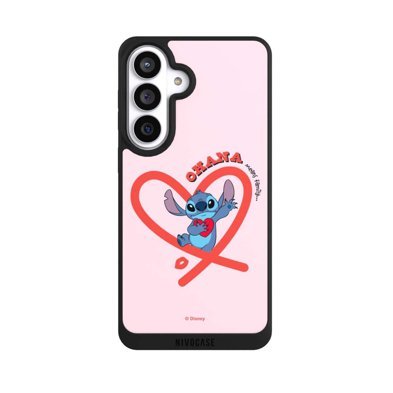 Galaxy S26+ NIVOpure Stitch Ohana Rosa Herz