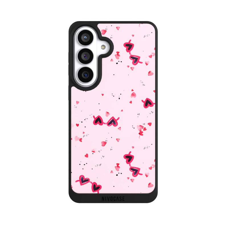 Galaxy S26+ NIVOpure Lunettes de soleil Saint Valentin Coeurs