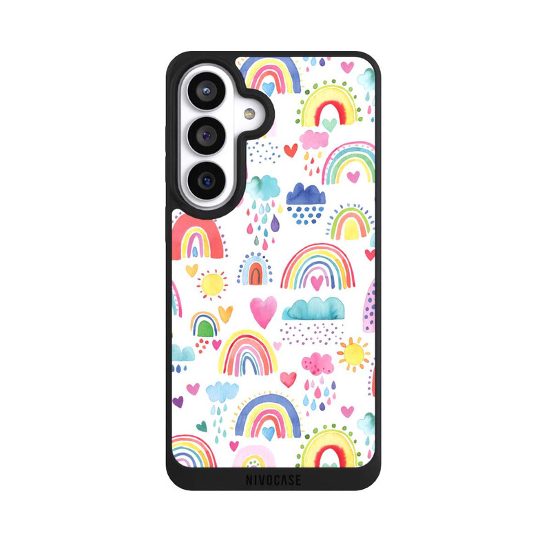 Galaxy S26+ NIVOpure Schöne Regenbogen-Multi-Rot