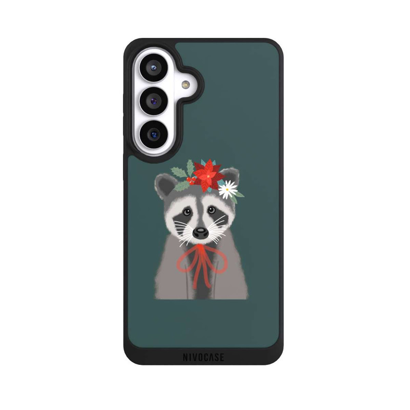 Galaxy S26+ NIVOpure weihnachtlicher Waschbär