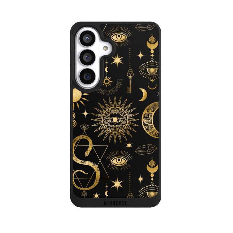 Galaxy S26+ NIVOpure Himmlische Sonne und Mond Steampunk