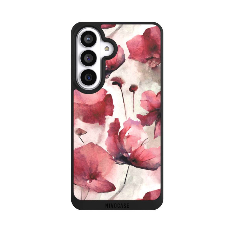 Galaxy S26+ NIVOpure Wilde Mohnblumen