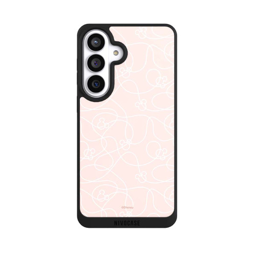 Samsung Galaxy S26+ NIVOpure Micky Line Art Pattern Rose 