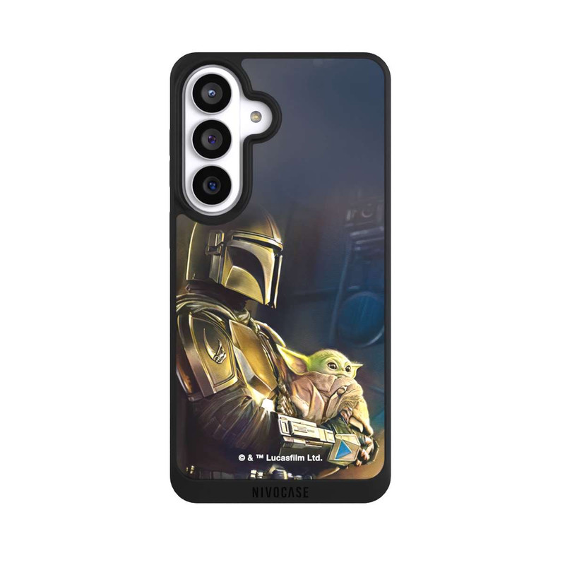 Galaxy S26+ NIVOpure Mandalorian and Grogu inside Ship