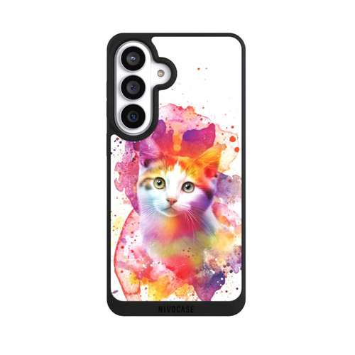 Samsung Galaxy S26+ NIVOpure Happy Kitty White