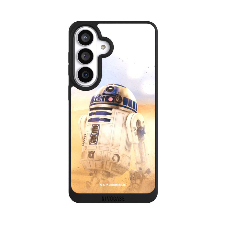 Galaxy S26+ NIVOpure R2D2 dans le désert