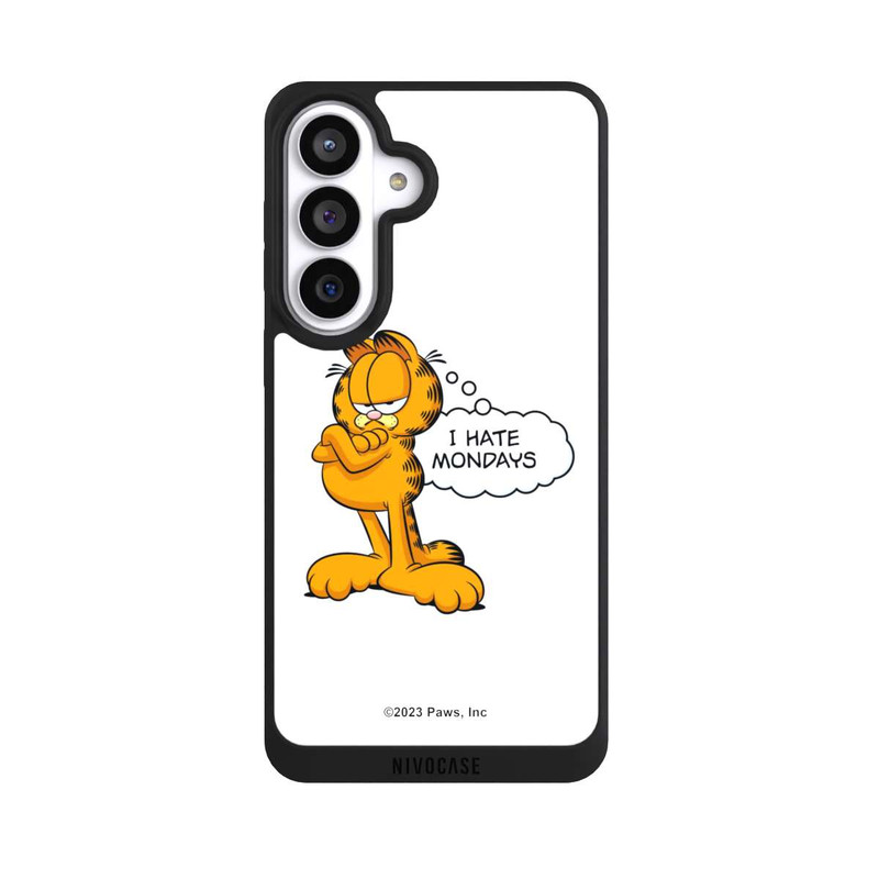 Galaxy S26+ NIVOpure Garfield I Hate Mondays Weiß