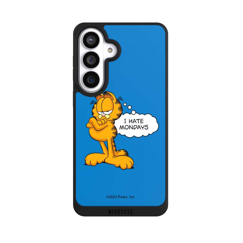 Galaxy S26+ NIVOpure Garfield I Hate Mondays Blau