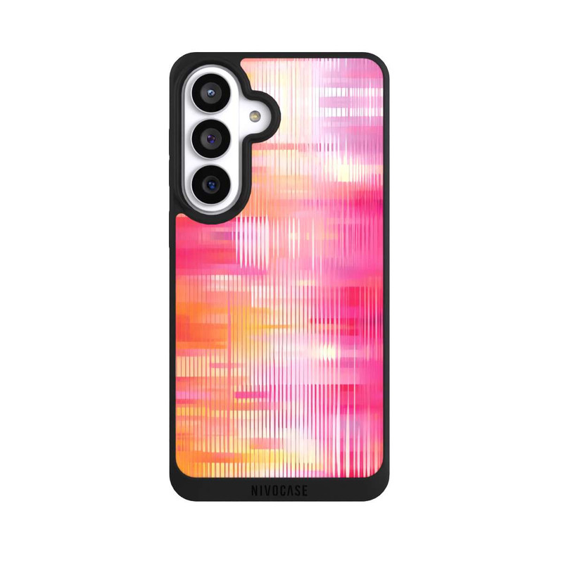 Galaxy S26+ NIVOpure Glitch Rose Orange